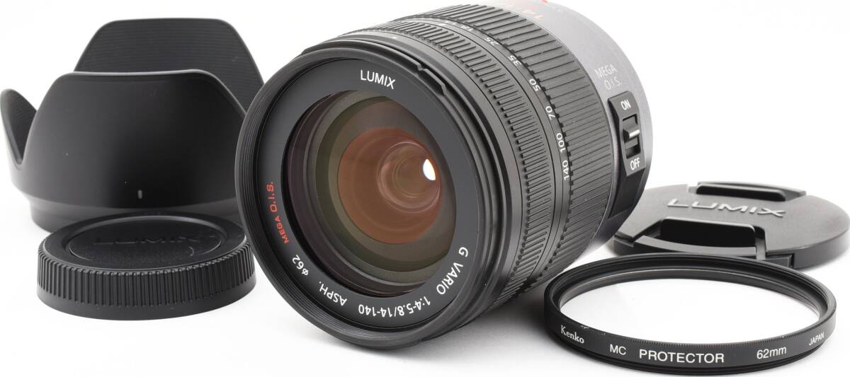 C04/5616E★極美品★パナソニック Panasonic LUMIX G VARIO 14-140mm F4-5.8 ASPH. MEGA O.I.S. _画像2