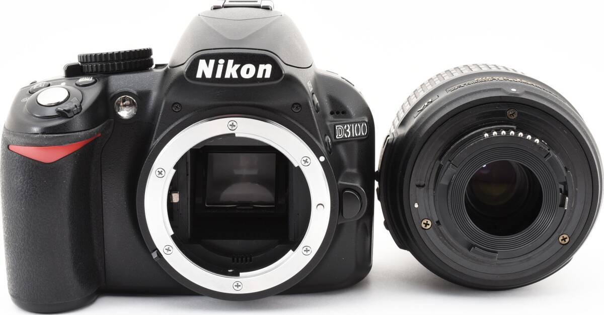 C04/5595A-4★美品★ニコン Nikon D3100 ボディ　AF-S 18-55ｍｍ レンズキット 【ショット数 26,749回】_画像9