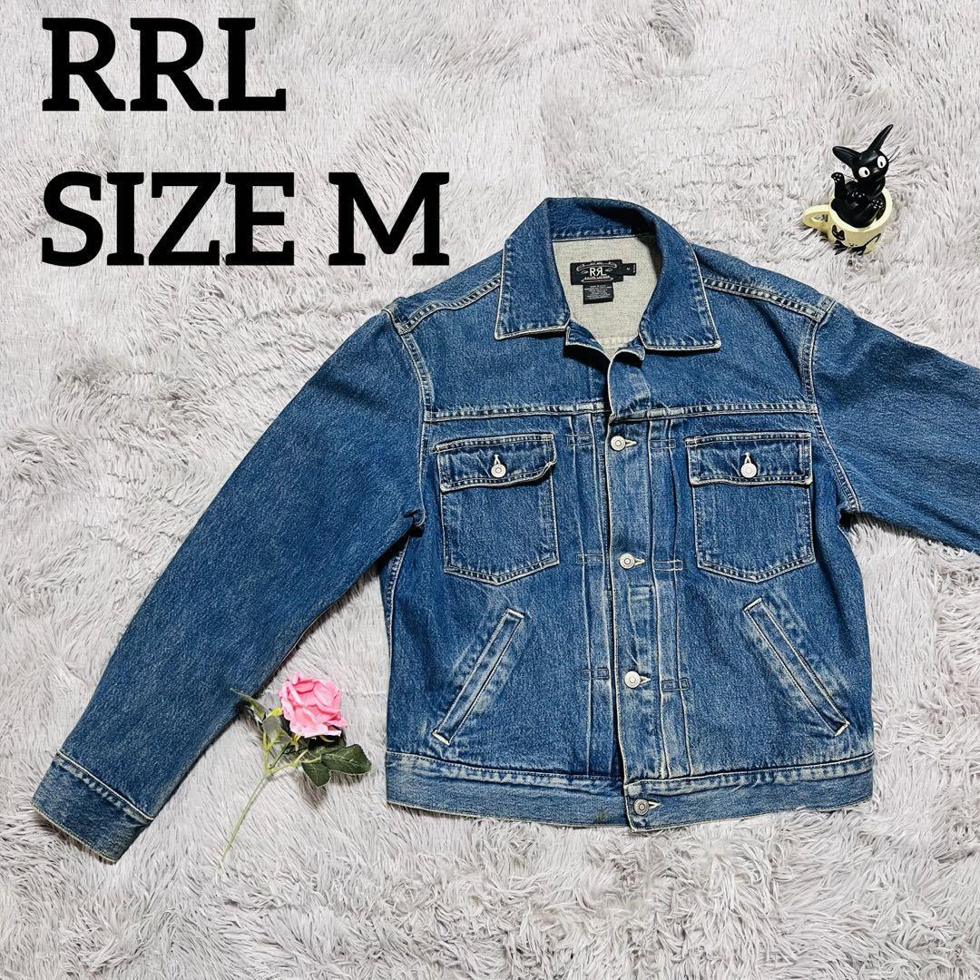 ★RRL ダブルアールエル 三ツ星 90s デニムジャケット M★ラルフローレン ヴィンテージ_画像1