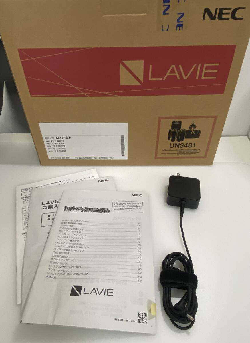 ジャンク,NECノートパソコン「LAVIE PC-GN11EJRD」新品同様ですが起動しませんの画像6