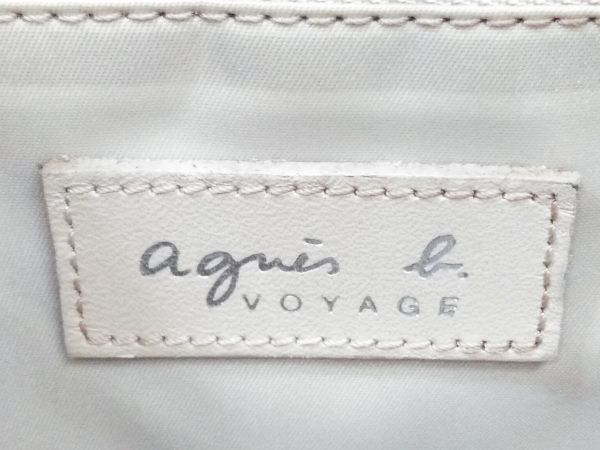 ♪Agnes b. voyage アニエスベー ボヤージュ ショルダーバック レザーバック カジュアル レディース ワンショルダー A030209H @60♪_画像9