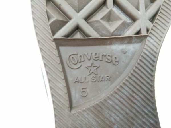 ♪タグ付き Converse Allstar 赤 US5 24㎝ コンバースオールスター A032711N @80♪_画像9