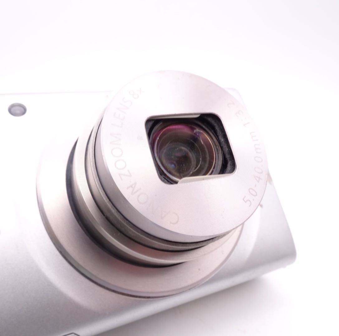 【動作確認済】 Canon IXY 200 コンパクトデジタルカメラ 純正バッテリー付属 レンズカバー不良 ジャンク扱い_画像7
