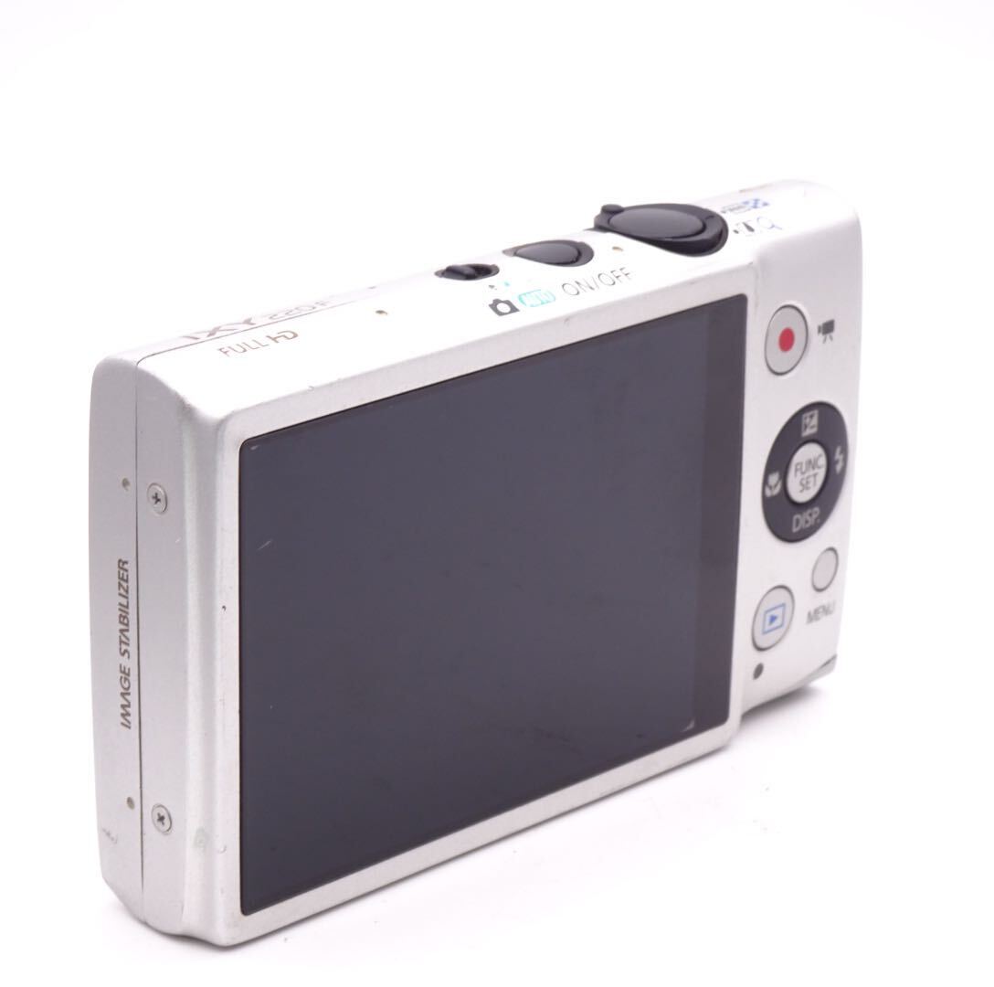 【動作確認済】 Canon IXY 220F コンパクトデジタルカメラ 純正バッテリー付属 写り込み ジャンク扱い シャッターフラッシュOK_画像5