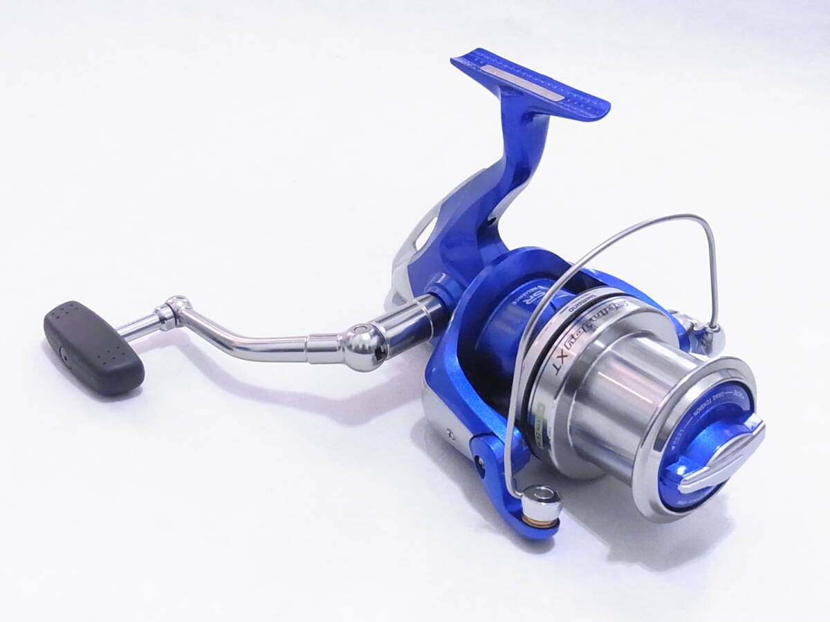 shimano シマノ spinjoy XT type5 リール シマノ '08 パワーエアロ スピンジョイXT 5号スプール装着