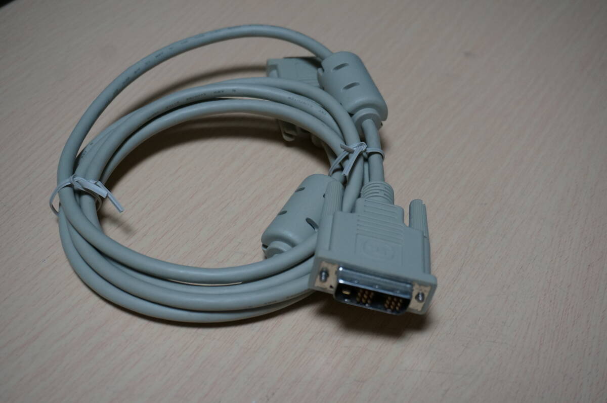 ディスプレイケーブル DVI-D シングルリンク 1.8m　２本セット_画像5