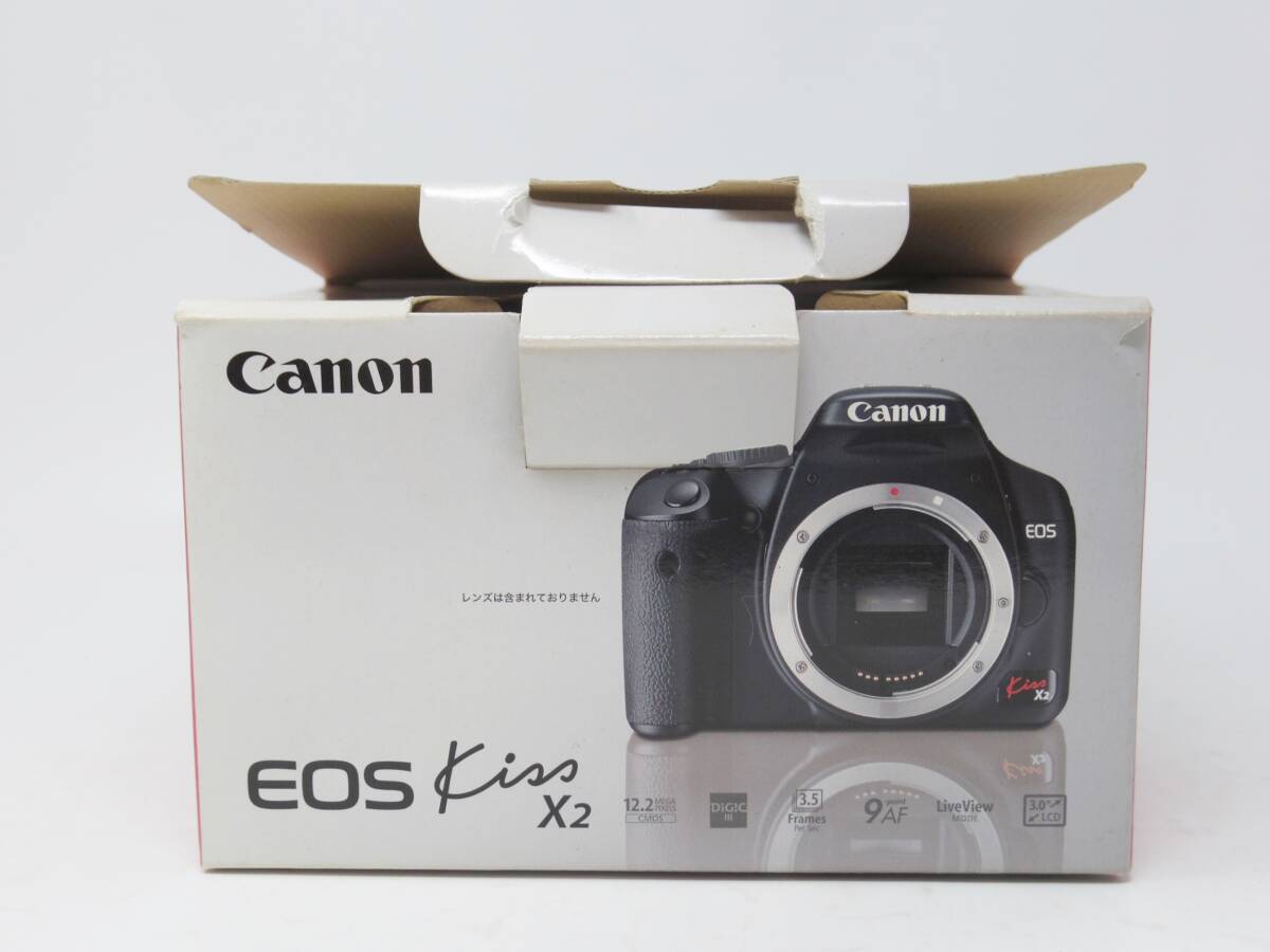 Canon キヤノン デジタル一眼レフカメラ EOS Kiss X2 ボディー レンズなし デジタルカメラ デジカメ_画像8