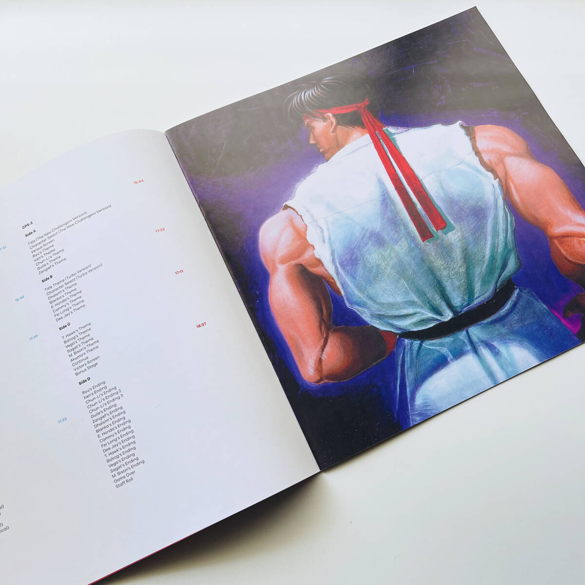 貴重 未使用カラーレコード×4 + ボックス〔 Street Fighter II The Definitive Soundtrack 〕ストリートファイター サウンドトラック_画像8