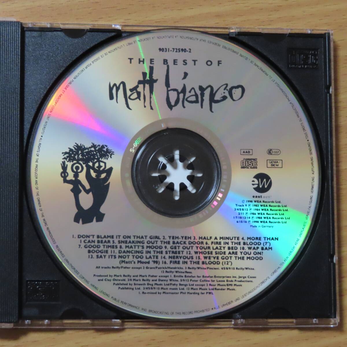 マット・ビアンコ The Best Of Matt Bianco 1983-1990 バーシア参加時代含む_画像3