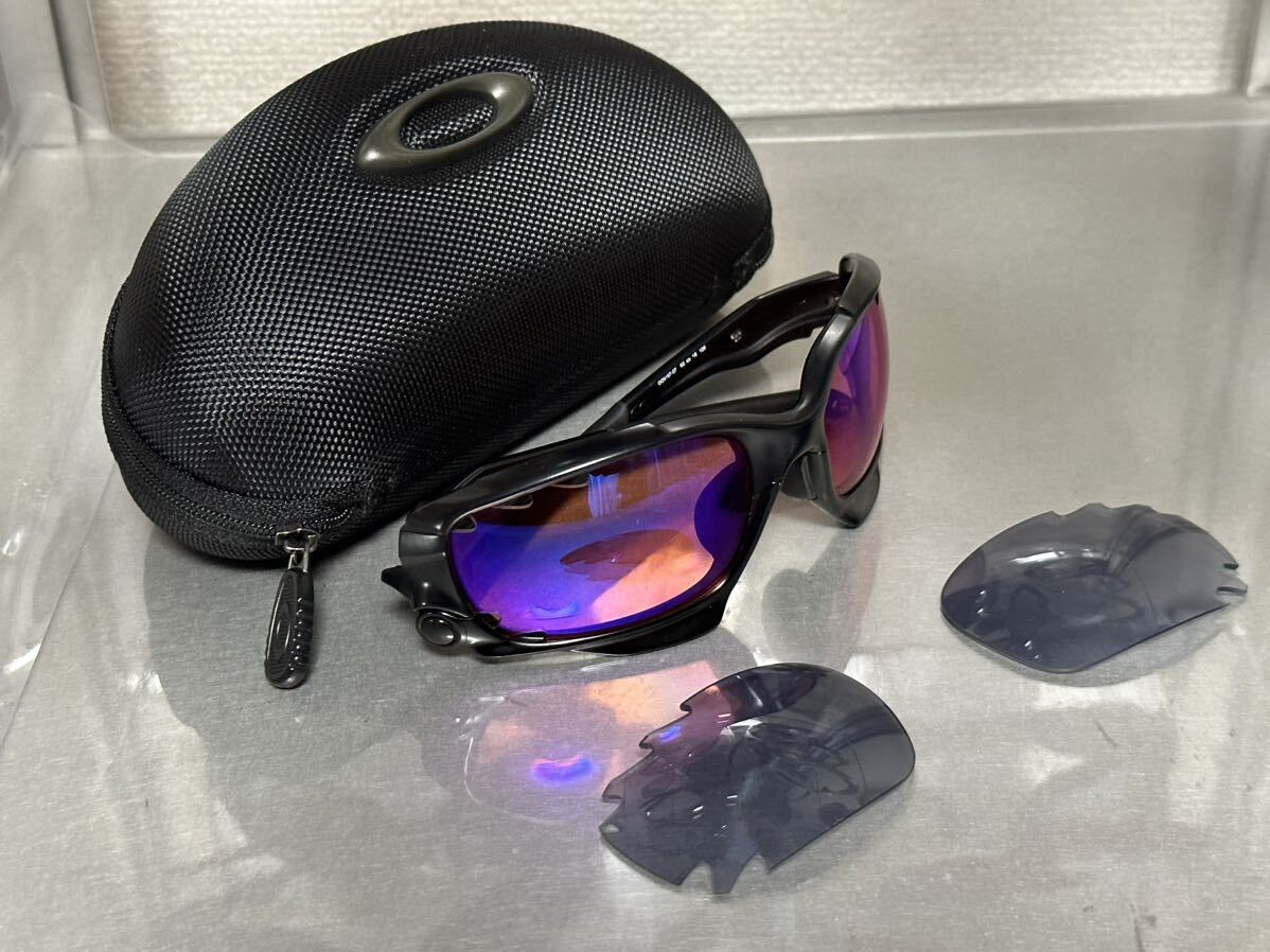 即決 オークリー OAKLEY RACING JACKET レーシングジャケット サングラス PRIZM TRAIL 検) JAWBONE ジョウボーン_画像6