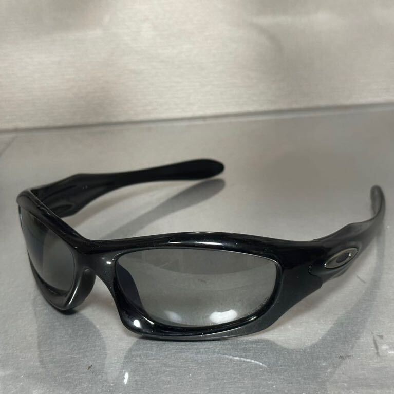 即決 00s 美品 OAKLEY MONSTER DOG サングラス 偏光レンズ 検) PITBULL ピットブル DOGGLE PUP METALIC BLACK y2k vintageの画像1