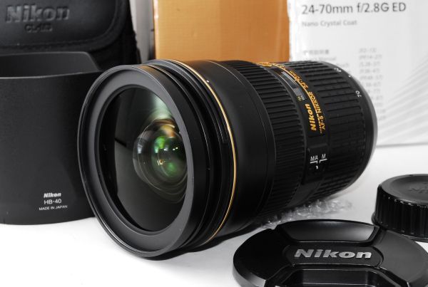 ★極上美品★ ニコン NIKON AF-S NIKKOR 24-70mm F2.8 G ED ★元箱 ケース 付き★ #H09800-980_画像2