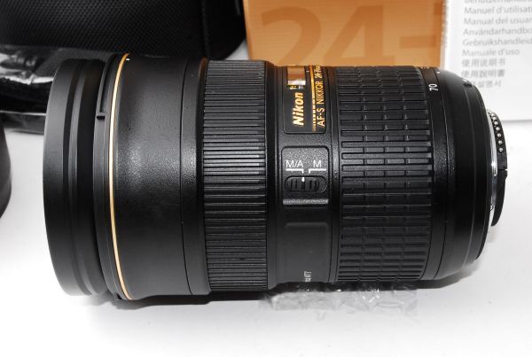 ★極上美品★ ニコン NIKON AF-S NIKKOR 24-70mm F2.8 G ED ★元箱 ケース 付き★ #H09800-980_画像5