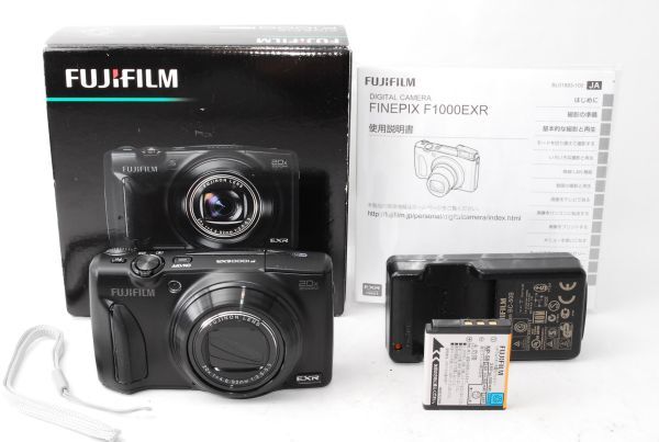 ★極上美品★ フジフイルム FUJIFILM FINEPIX F1000EXR ブラック ★元箱付き★ コンパクトデジタルカメラ #H53250-270_画像6