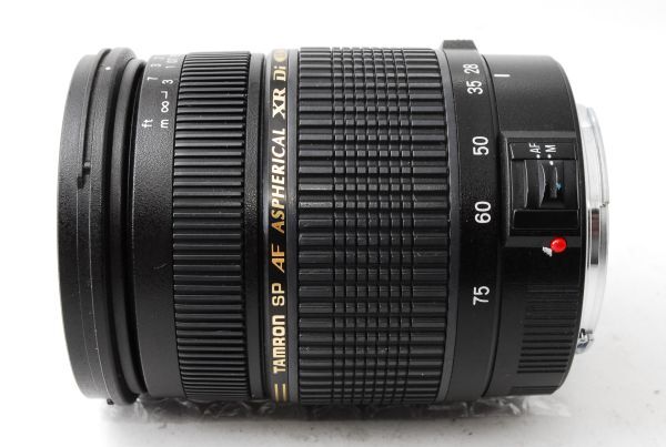 ★極上美品★ タムロン TAMRON SP AF 28-75mm F2.8 XR Di LD ASPHERICAL IF MACRO A09 CANON キヤノン EFマウント #J15170-190_画像3