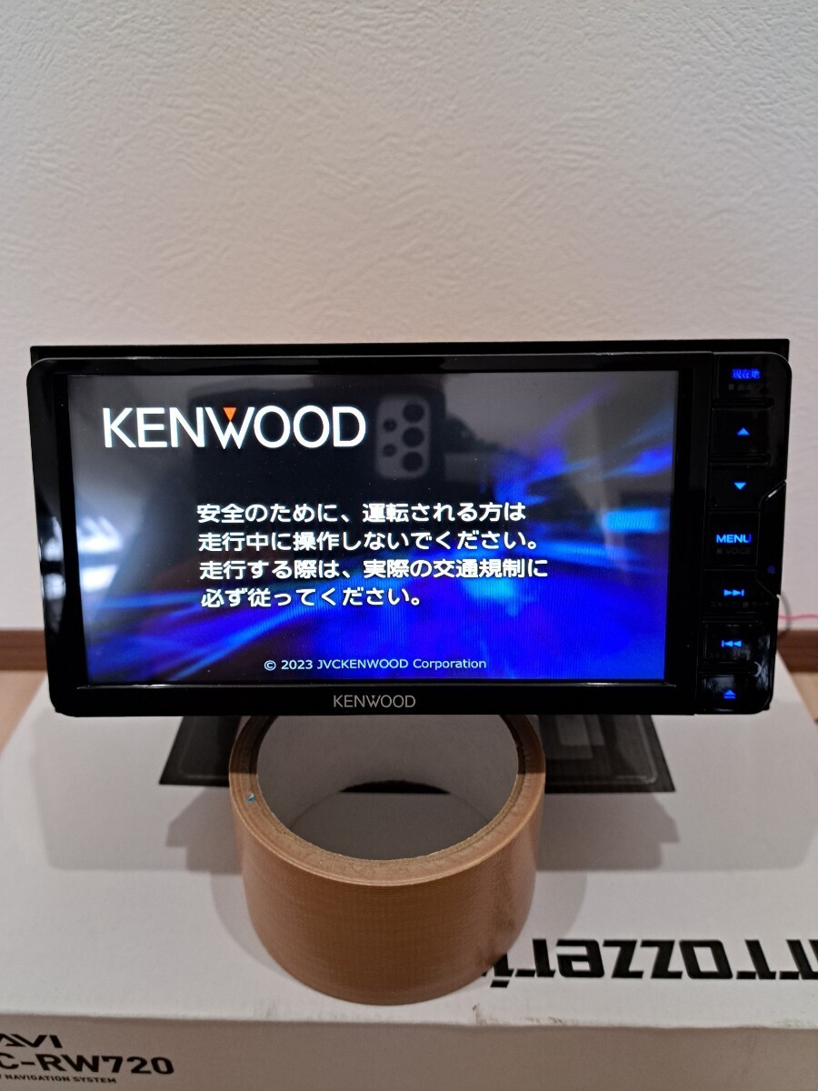 新品フィルムアンテナ・コード付き　ケンウッド　MDV-S710W　2023年製　使用期間1月　地デジ/HDMI/SD/Bluetooth/iPod/倍速録音/CD/DVD/USB_画像2