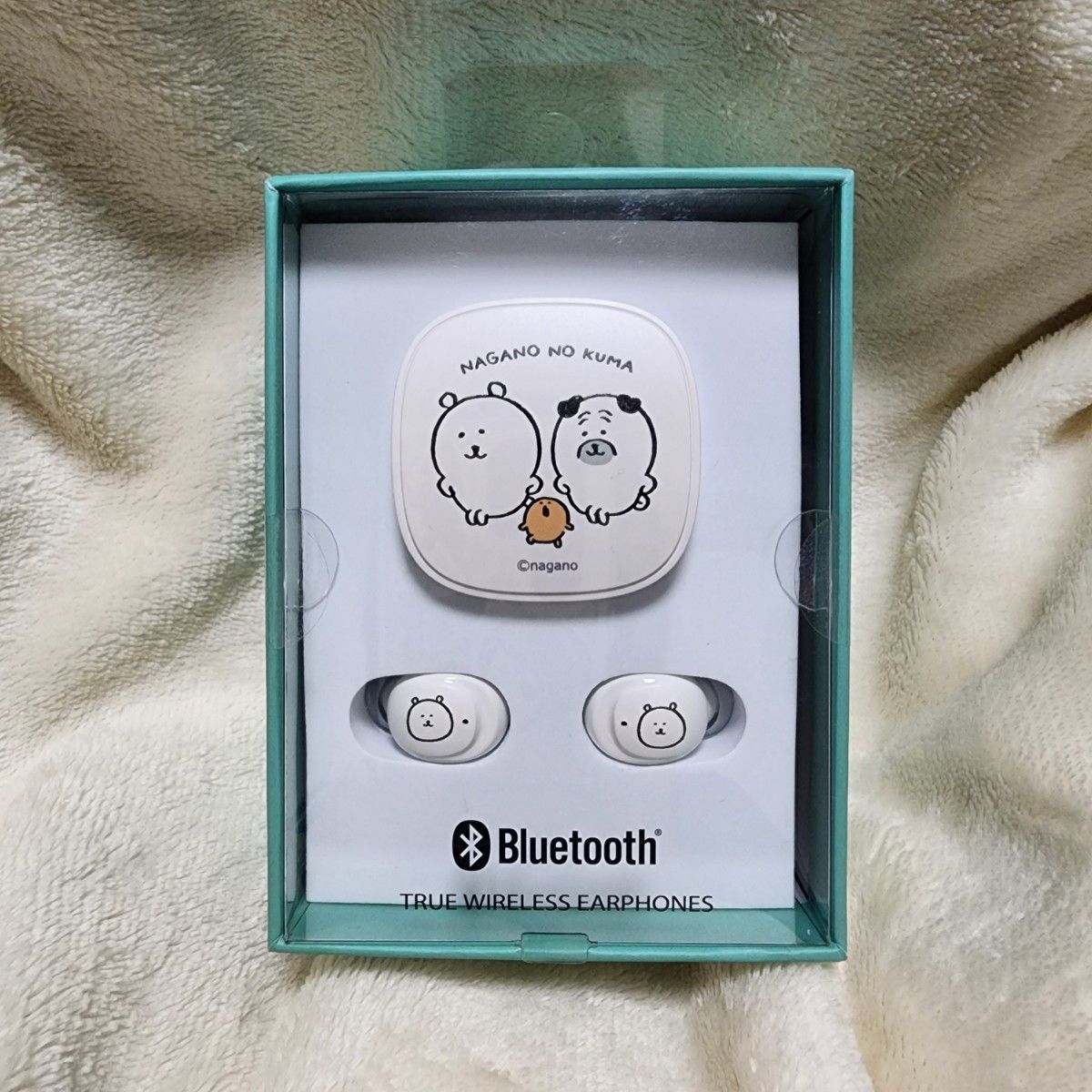 未使用】ナガノマーケット 自分ツッコミくま イヤホン 未使用】ナガノマーケット 自分ツッコミくま イヤホン