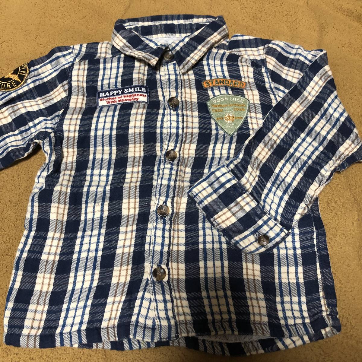 150円 【代引き不可】 Biquette Club ビケット 長袖シャツ 95cm