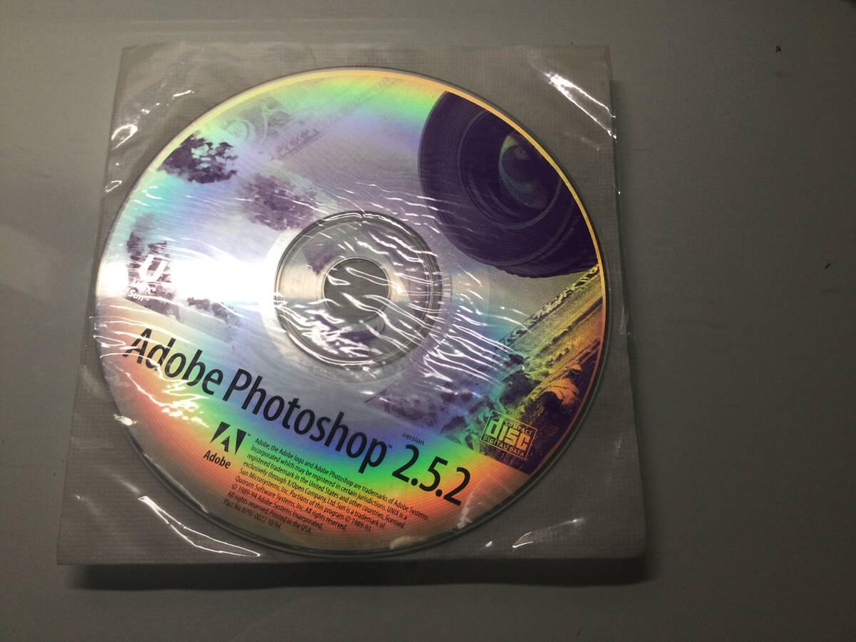 Adobe Photoshop 2.5.2 @UNIX соответствует @ редкий товар 