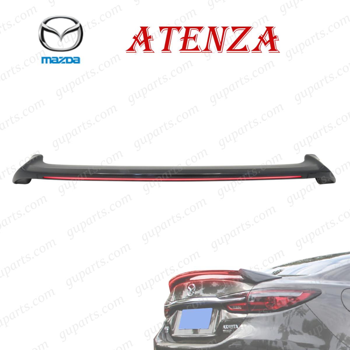  Mazda Atenza GJ серия седан GJ2FP GJ2AP GJEFP GJ5FP задний LED задние фонари багажник end wing gun металлик комплект 