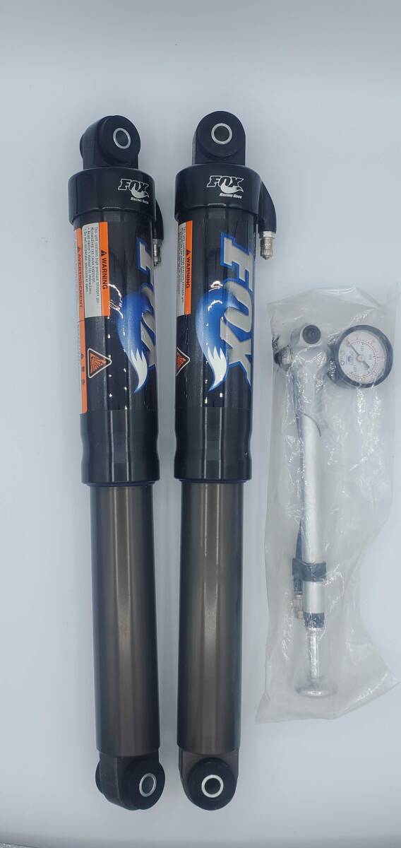 クリスマスファッション 《新品》ヤマハ RX-1 ヤマハ ポラリス キャット Ski-doo スノーモビル AIRSHOCK サス フロント Airポンプ付き SE用 FOX M-TX スノーモービル