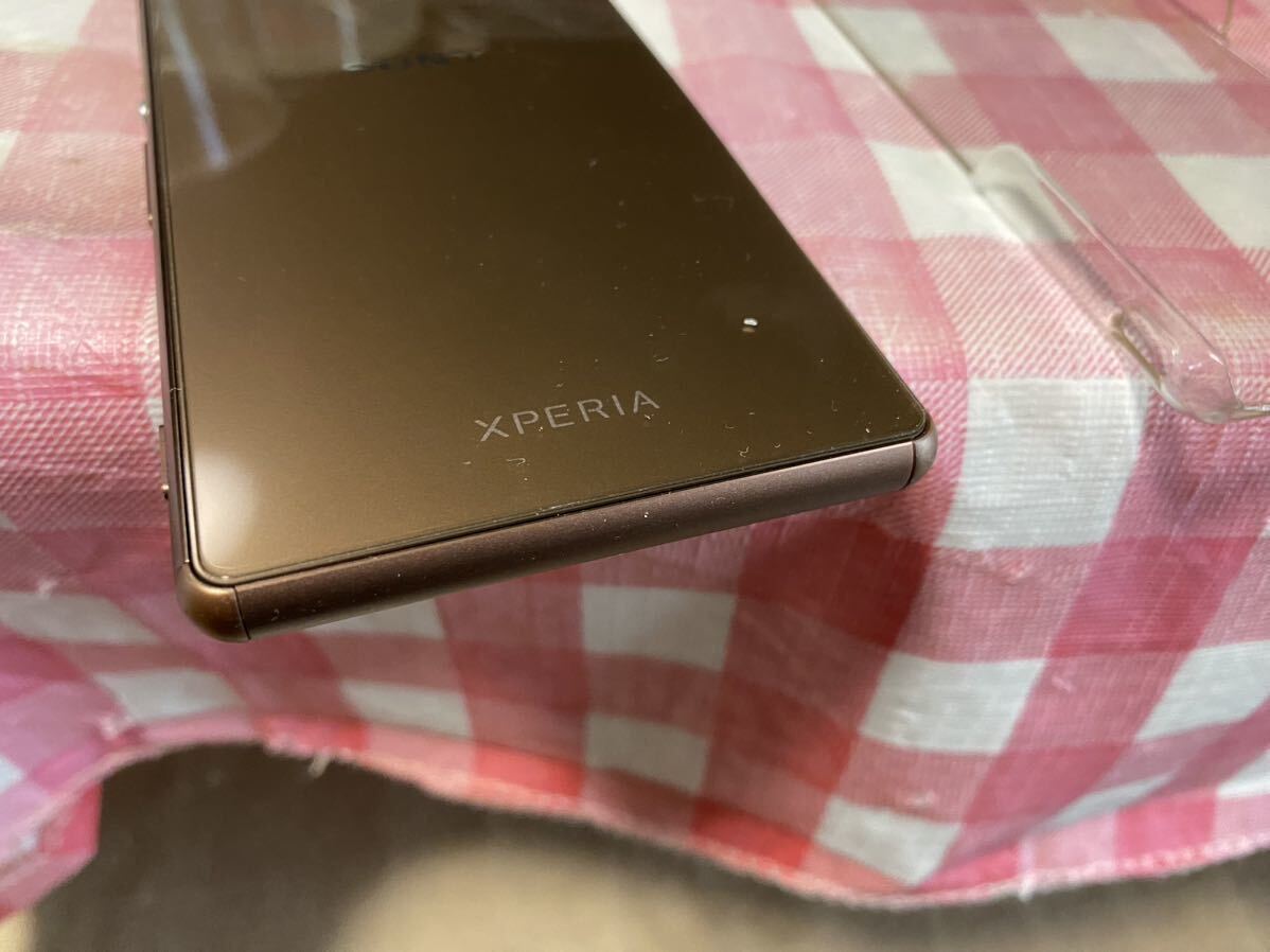 1円スタート　SONY xperiaz3 ソフトバンク　タッチ切れ　難あり　本体　裏面膨らんでいる_画像1