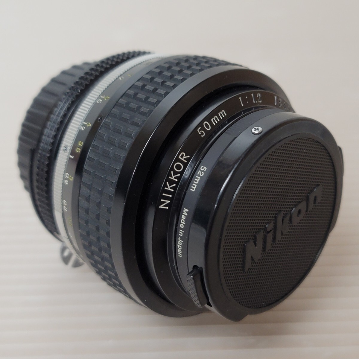 Nikon/ ニコン/カメラレンズ / NIKKOR 50㎜ 1：1.2/184610/Kenko 67mm ケンコー PRO1D プロテクター付きの画像1
