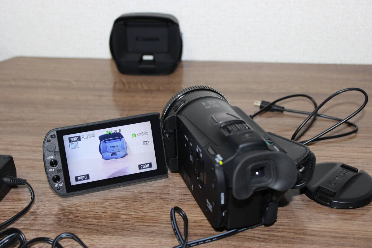 CANON G20 ビデオカメラ コンサート等暗い場面でも綺麗が画像 付属品多数ありの画像4