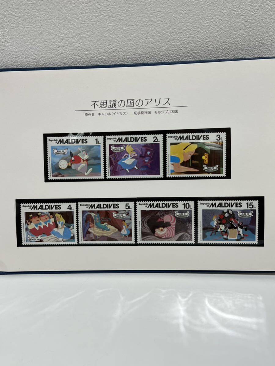 世界の童話切手 日本の昔話 ディズニー 外国切手 コレクション 現状品 送390のみ_画像7