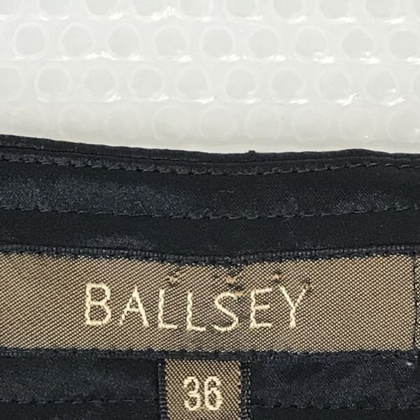 BALLSEY★100％シルク/ノースリーブワンピース【Women's size-S/36/黒/Black】絹/SILK/Tops/Shirts◆BH142_画像5