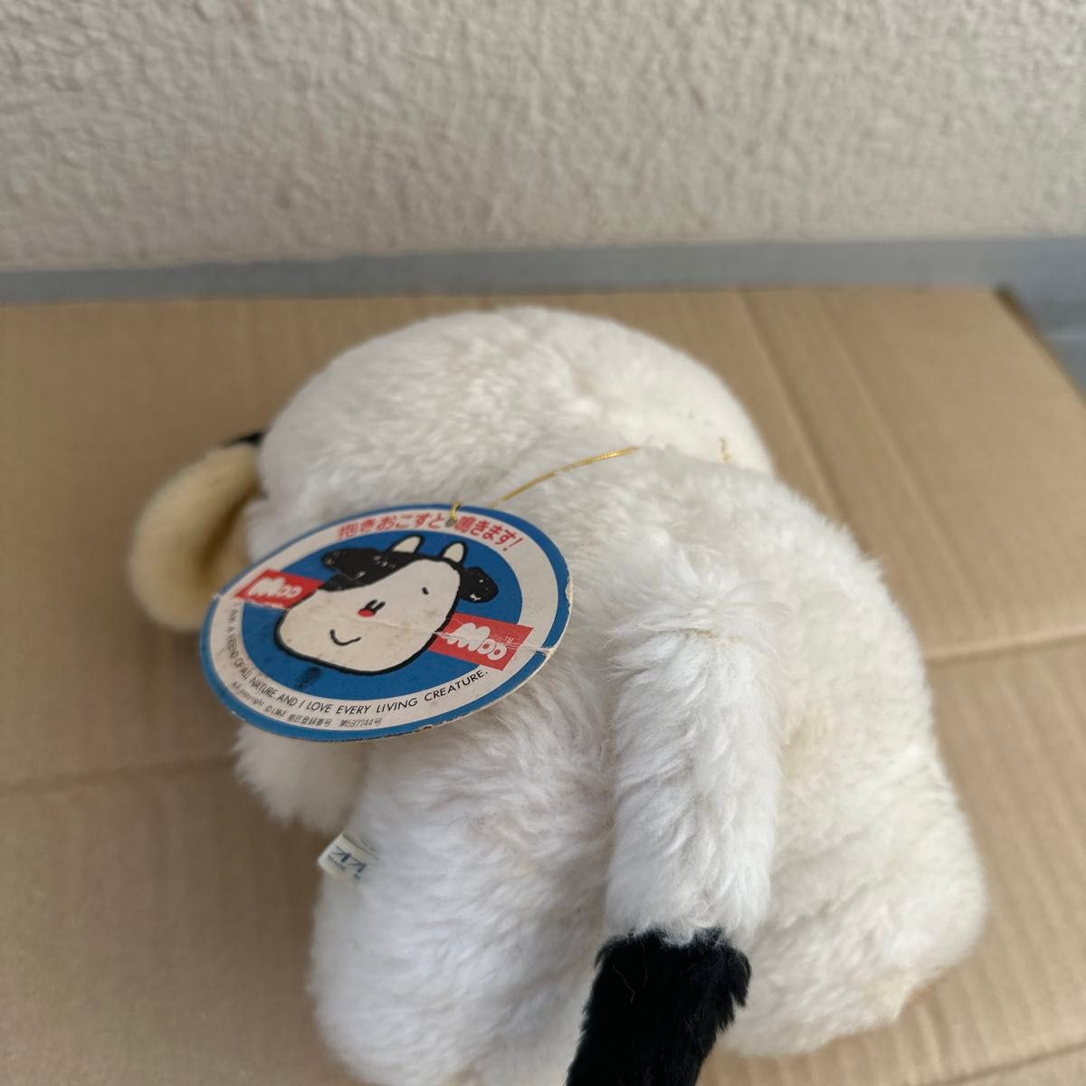 オオイケ モーモー ぬいぐるみ 牛 ウシ 昭和レトロ 当時物 オオイケ モーモー ぬいぐるみ 牛 ウシ 昭和レトロ 当時物