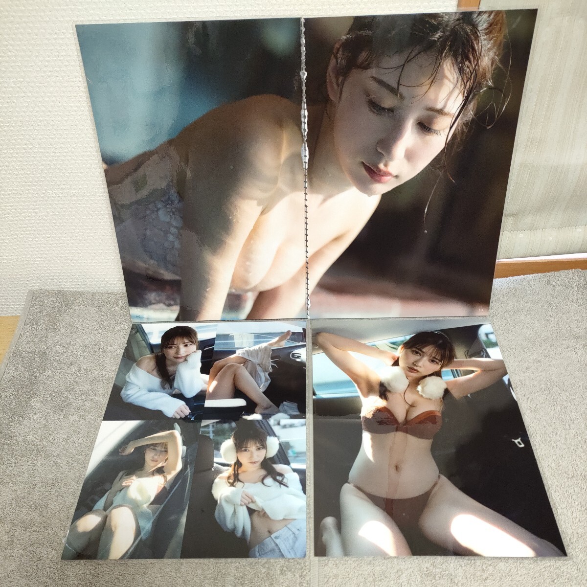 [ laminate thick 150 micro n gravure scraps ]UTB:G Vol.5 A4/ change type A4 size 14 sheets 27 page Yukihira . left 