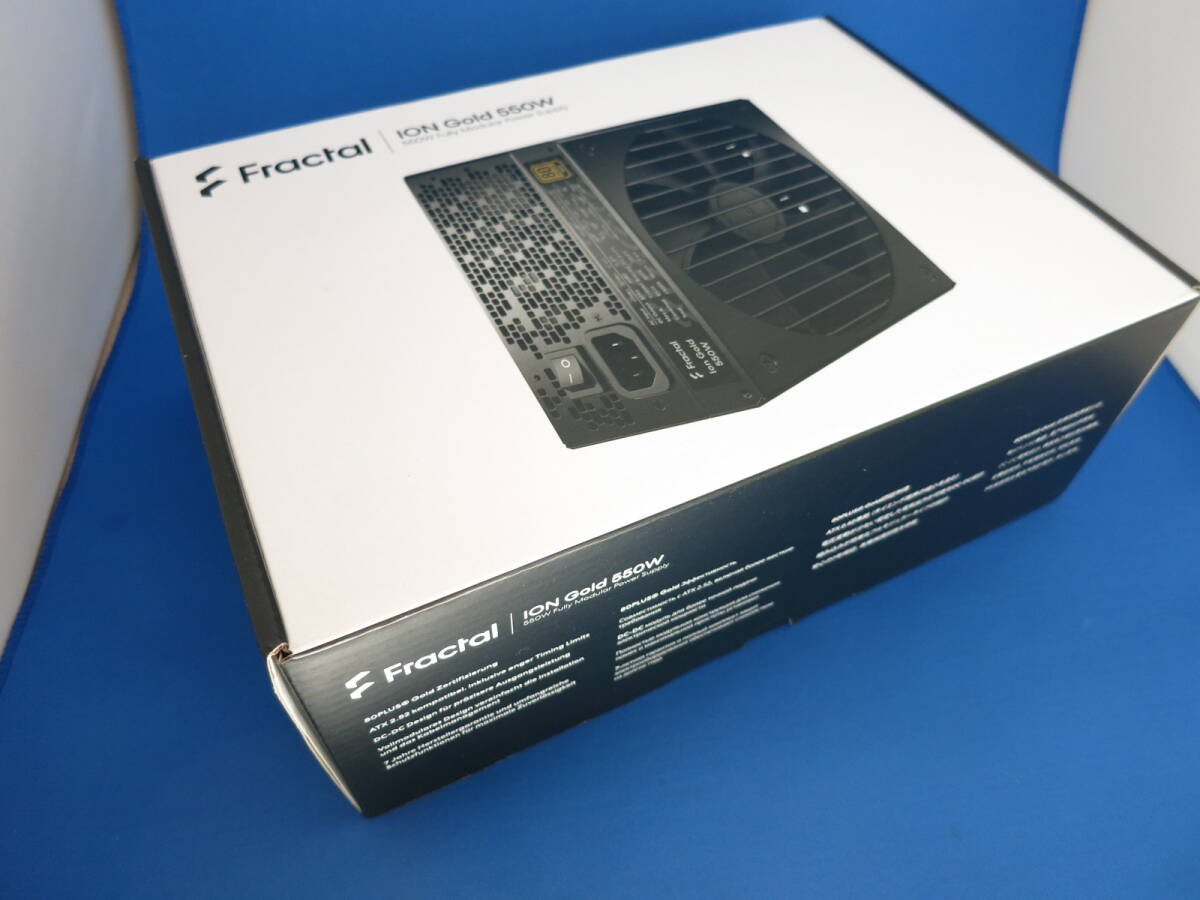 【使用2ヶ月】 Fractal Design ION Gold 550W FD-P-IA2G-550 フラクタル デザイン ATX 電源_画像1