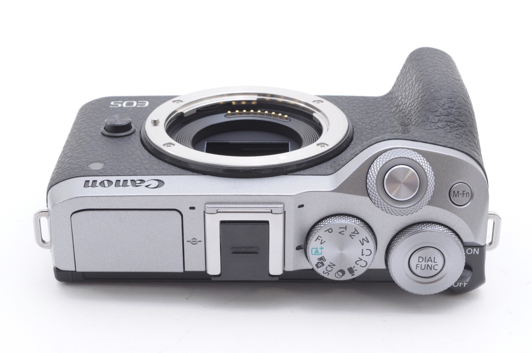 Canon キヤノン EOS M6 Mark II シルバー レンズキット 新品SD32GB付き_画像6