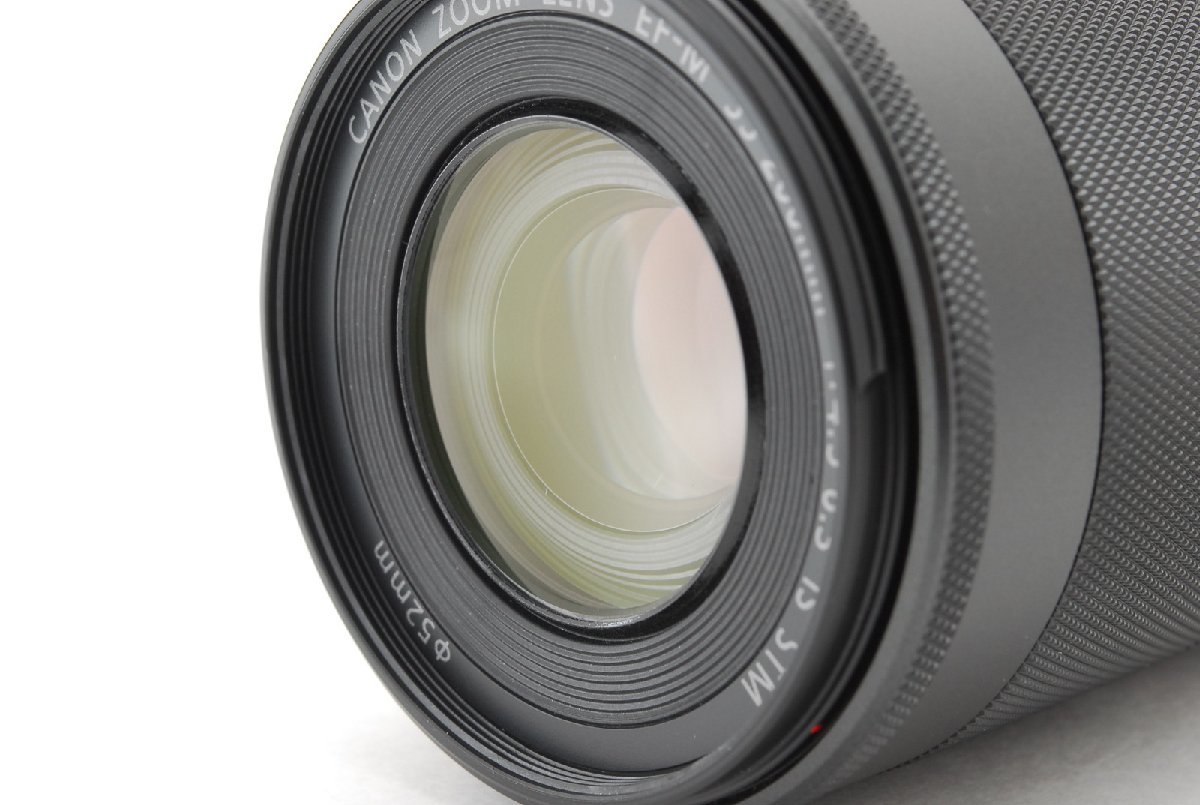 Canon キヤノン EF-M 55-200mm F4.5-6.3 IS STM ブラック_画像3