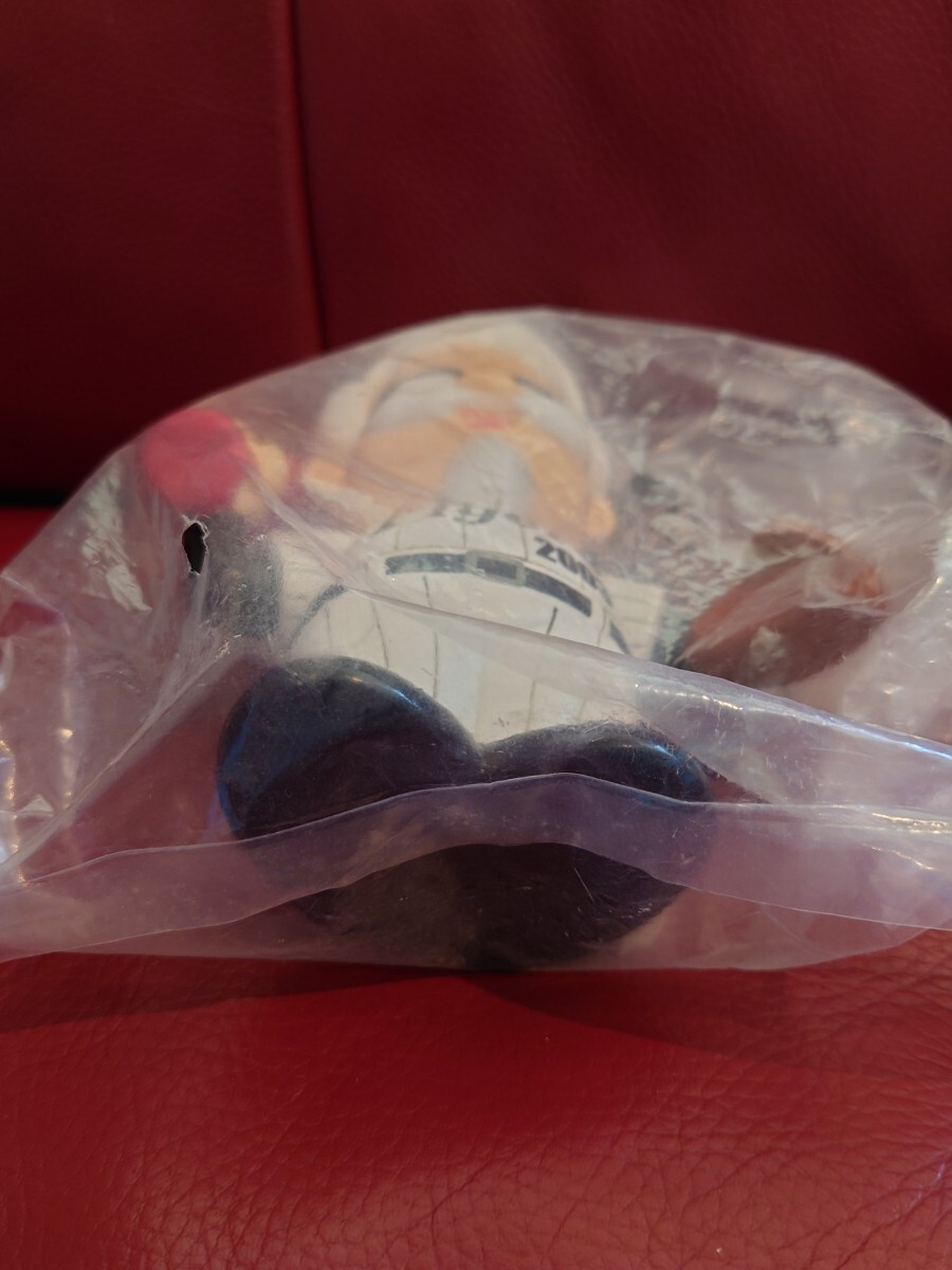 当時物 2003年阪神タイガース優勝記念ケンタッキーKFC カーネルサンダース 人形フィギュアソフビ貯金箱企業物の画像5