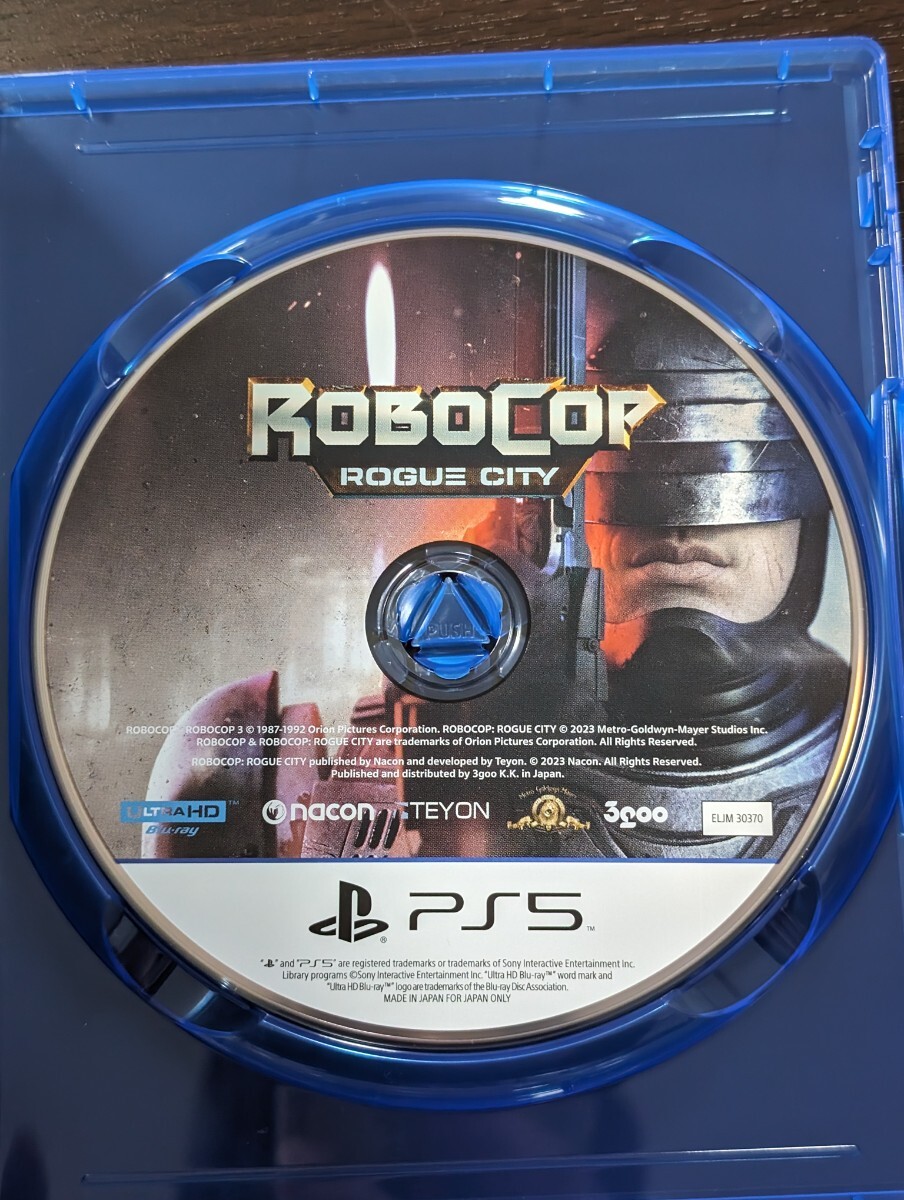  PS5 ロボコップ ローグシティ ROBOCOP ROGUE CITYの画像2