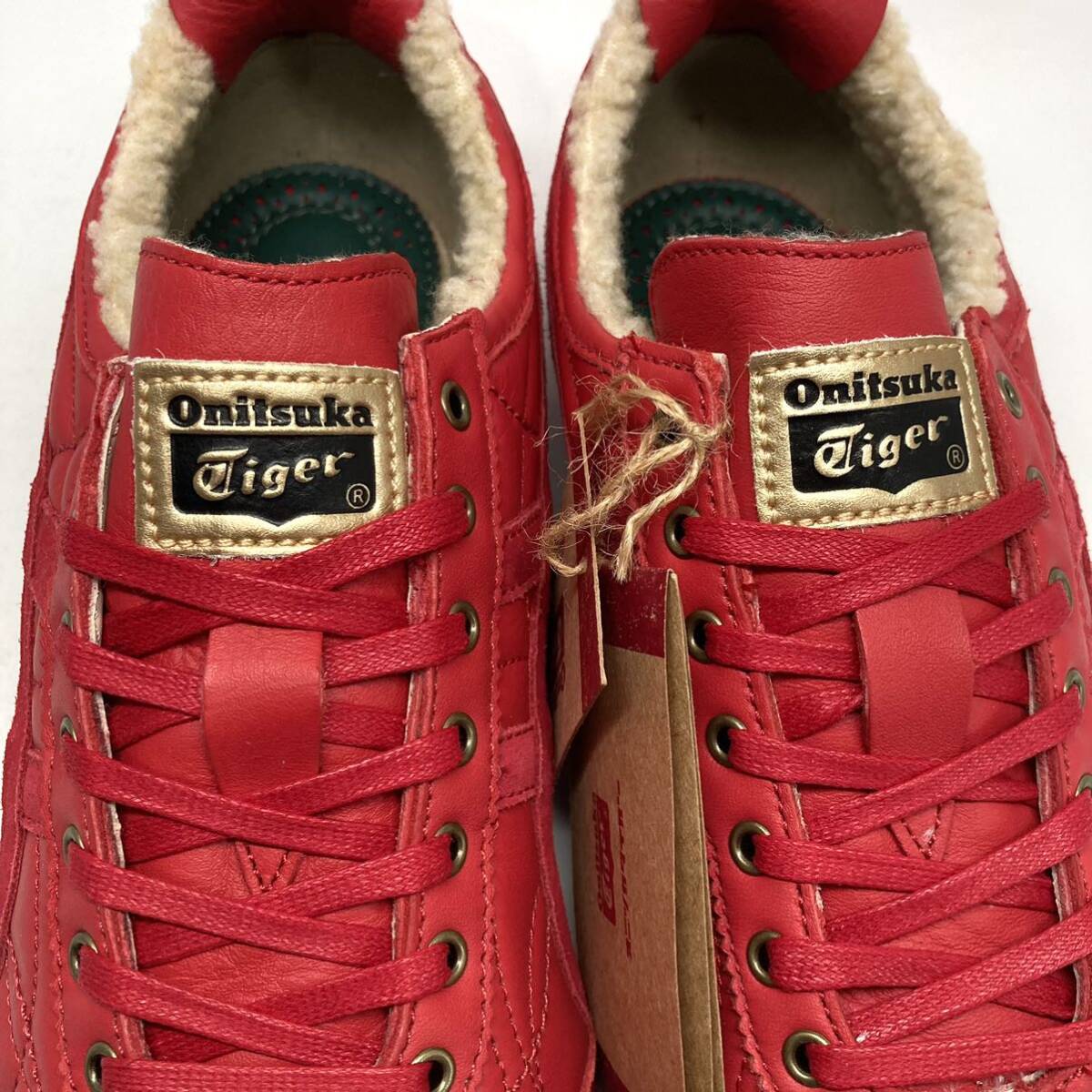 限定!未使用! Onitsuka Tiger MEXICO 66 ボア 赤 金 27cm THL7P4 / オニツカタイガー メキシコ_画像6