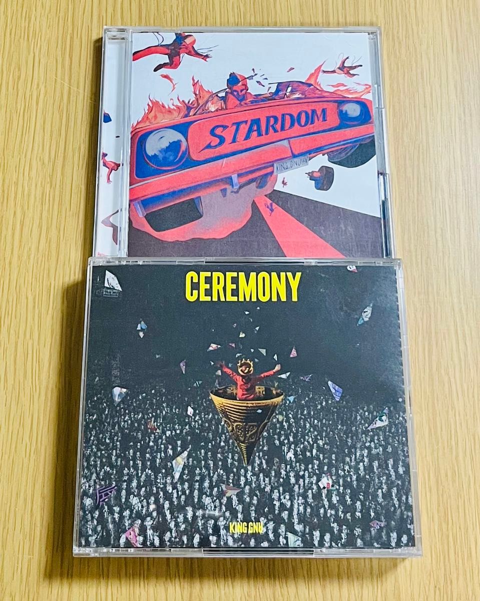 【ステッカー付】King Gnu Ceremony 初回盤 CD+Blu-ray / Stardom 通常盤 セット