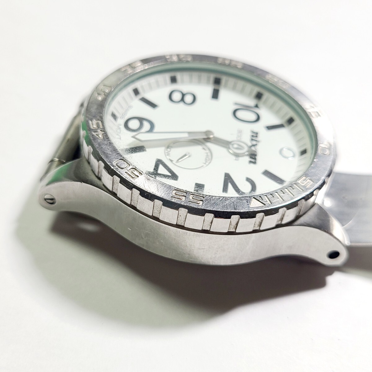 CM11LL NIXON ニクソン 腕時計 SIMPLIFY THE 51-30 51mmビッグフェイス 30気圧防水 高性能 リストウォッチ クォーツ ホワイト文字盤の画像5