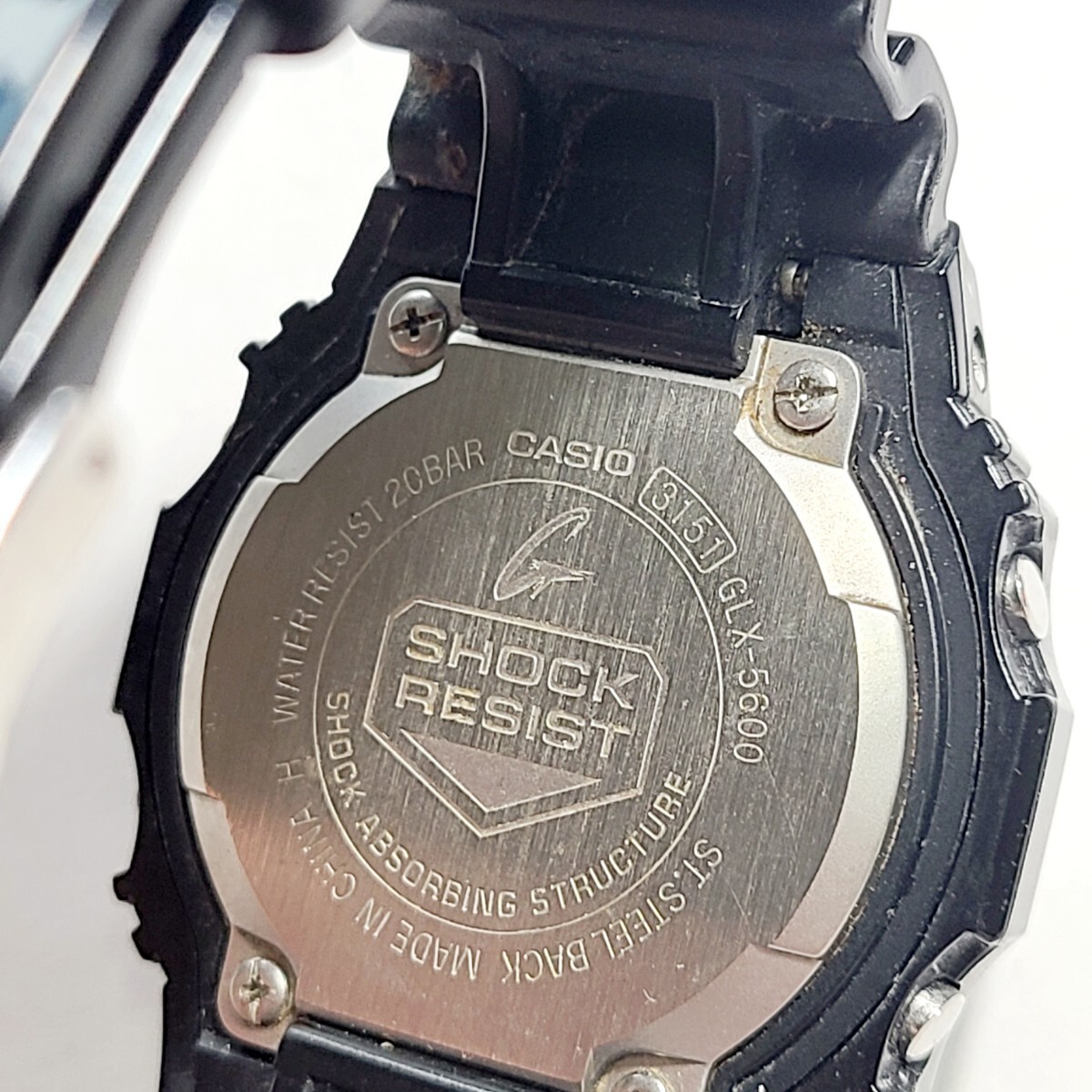 CM25LL CASIO カシオ G-SHOCK ジーショック GLX-5600 Gショック 腕時計 デジタル メンズウォッチ ブラック 20気圧防水の画像4