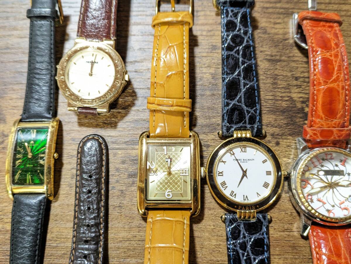 CMM5 大量!! まとめ売り CASIO CITIZEN FOSSIL BUCHERER FURLA HAMILTON NIXON LIGHTHOUSE 腕時計 リストウォッチ_画像2