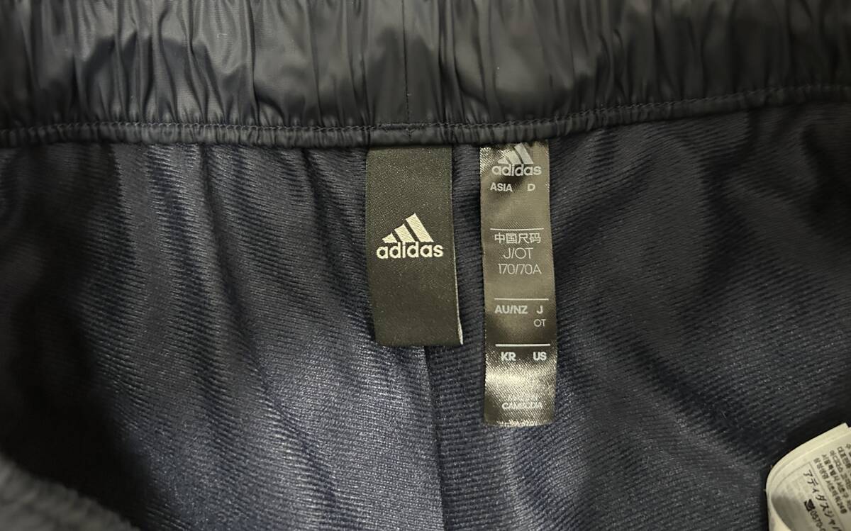 ★アディダス adidas PAKAIAN レディース ウィンドパンツ OTサイズ 紺/赤 ウィンドブレーカーパンツ 黒タグ★の画像3