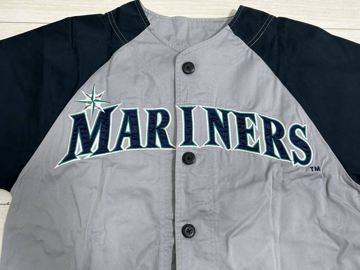 ★MLB マリナーズ MARINERS ユニフォーム 01 Mサイズ コットン★の画像3