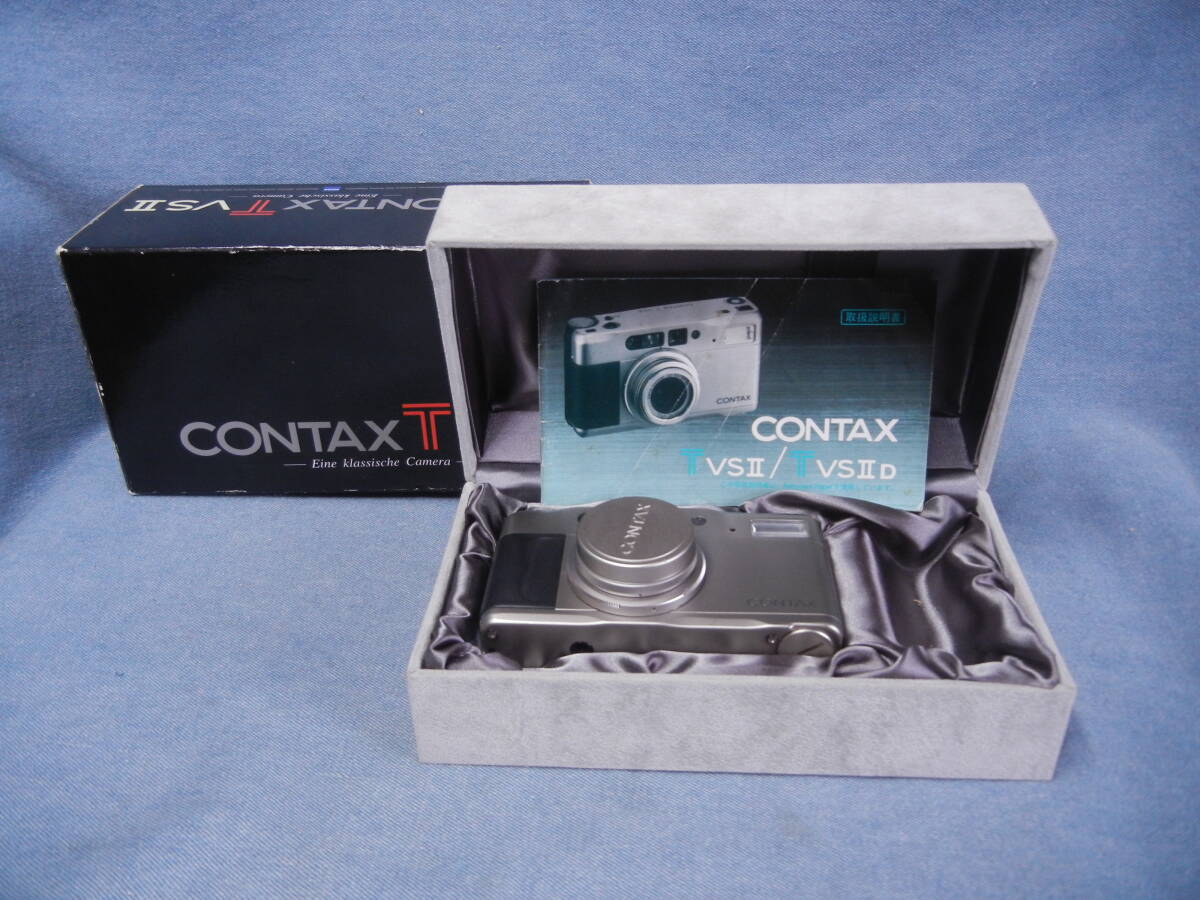 CONTAX コンタックス TVS II フィルムカメラ TVS 2 レンズ：Vario Sonnar 3.5-6.5/28-56 T Carl Zeiss 作動の画像1
