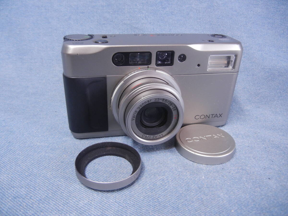 CONTAX コンタックス TVS II フィルムカメラ TVS 2 レンズ：Vario Sonnar 3.5-6.5/28-56 T Carl Zeiss 作動の画像3