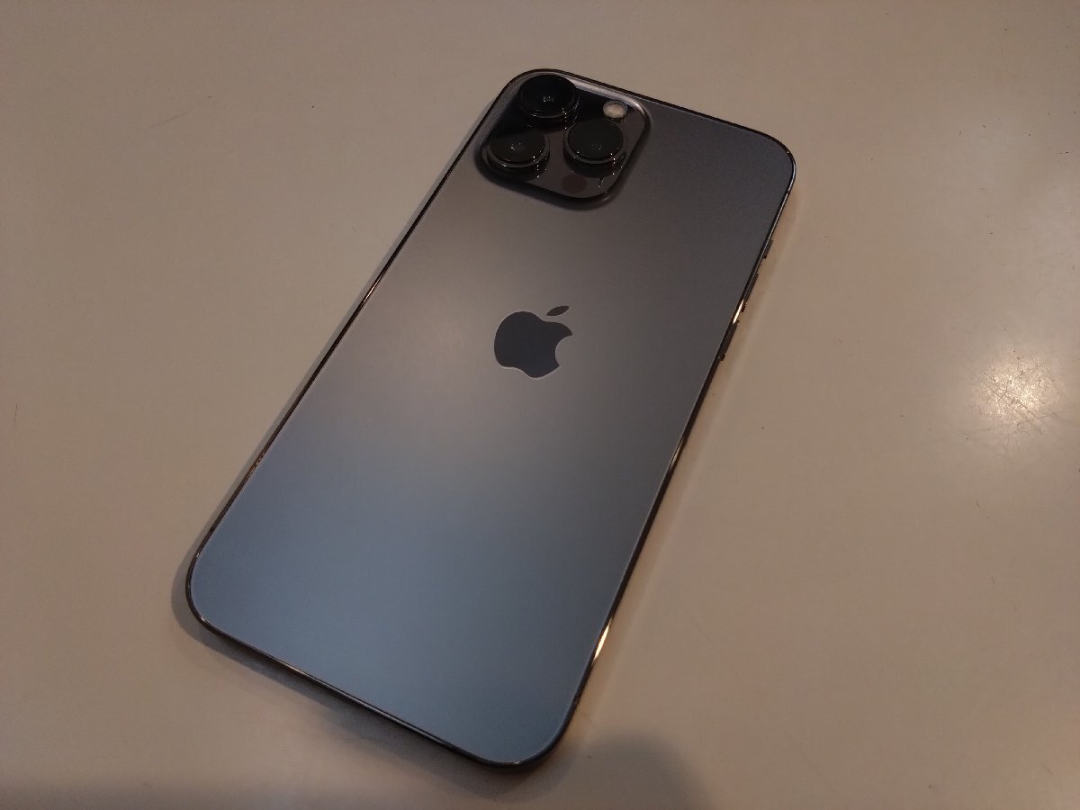 SIMフリー☆Apple iPhone13 Pro Max 128GB グラファイト 中古品 本体のみ☆の画像2