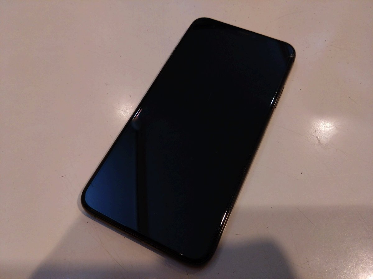 SIMフリー☆Apple iPhone11 Pro Max 256GB グレイ 中古品 本体のみ☆_画像1