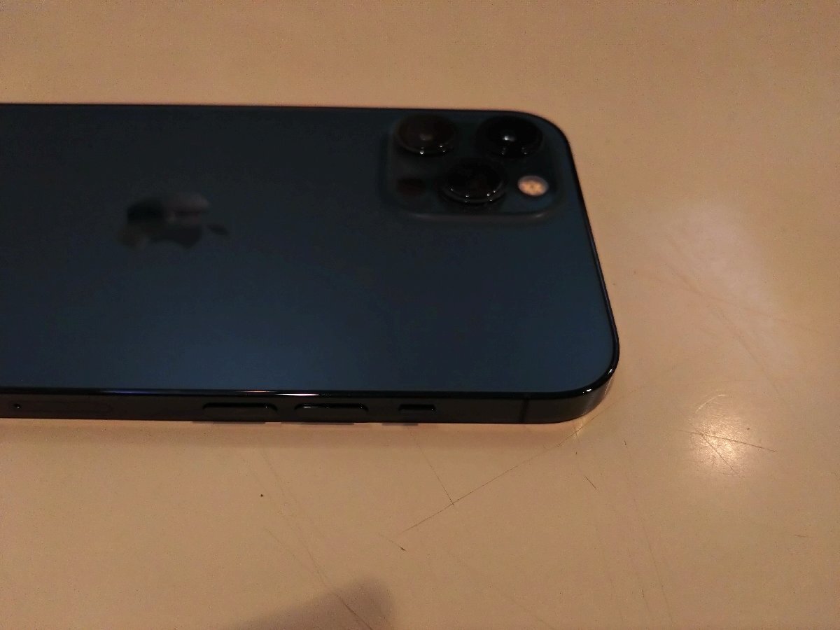 SIMフリー☆Apple iPhone12 Pro Max 128GB ブルー 美品 本体のみ☆_画像4