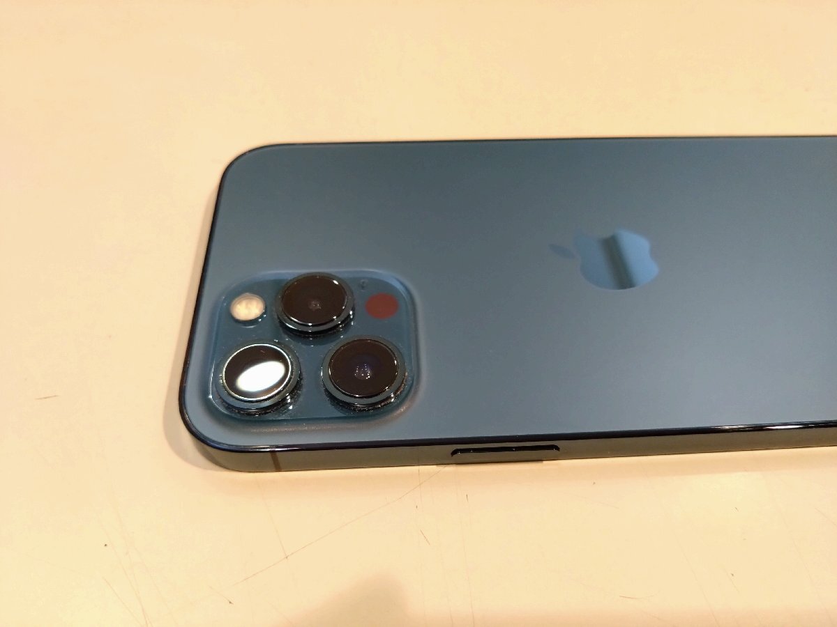 SIMフリー☆Apple iPhone12 Pro Max 128GB ブルー 美品 本体のみ☆_画像5